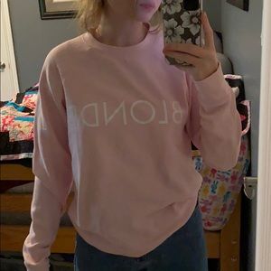 BLONDE sweater